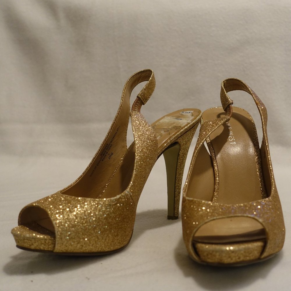 Sparkly Nine West heels